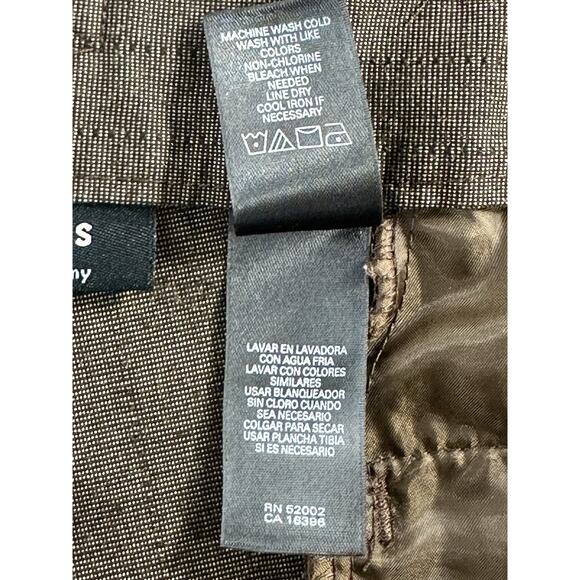 Axcess by Liz Claiborne Women’s Size 14 Brown Stretch Flare Dress Pants Bootcut - Picture 8 of 11